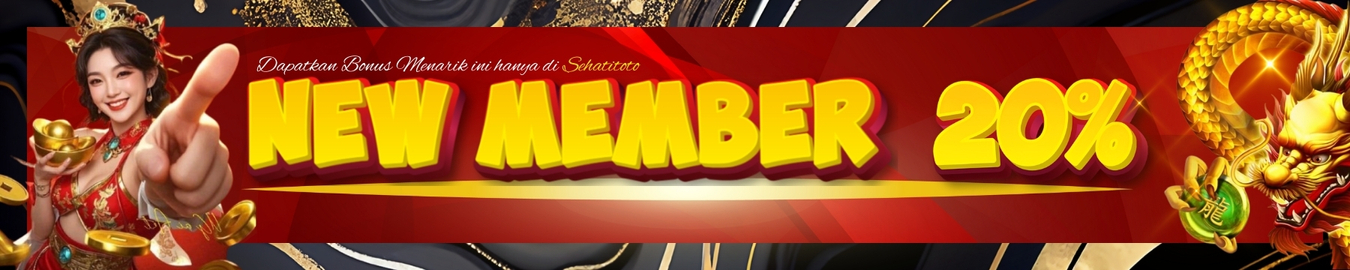 BONUS NEW MEMBER 20% SEHATITOTO