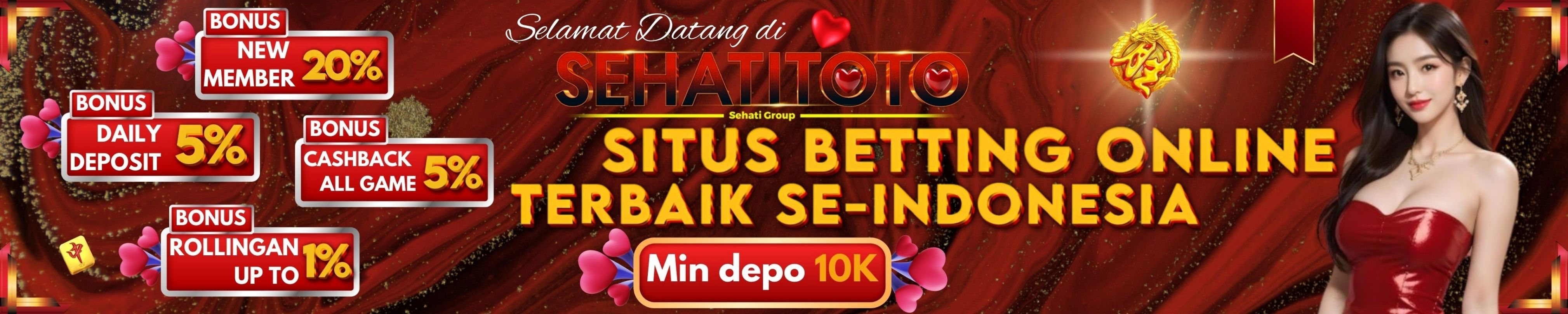 SITUS BETTING ONLINE TERBAIK SE-INDONESIA SEHATITOTO
