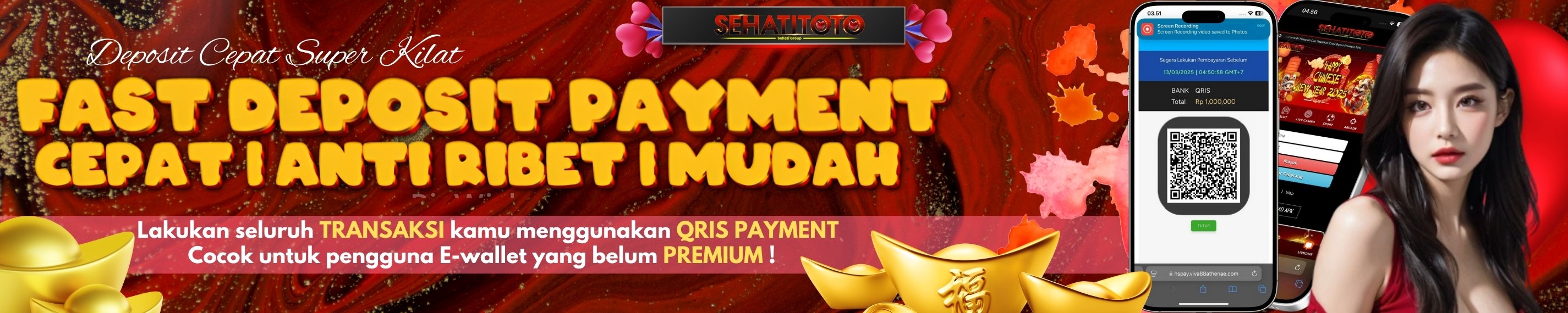 PROSES DEPOSIT CEPAT DAN MUDAH SEHATITOTO
